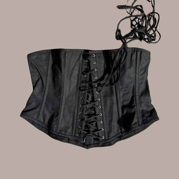 ORCHARD CORSET Pitch Black 36(14) - Picture 2 of 4